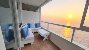 Vista completa al mar en Concón en un depto de 110 mts2
